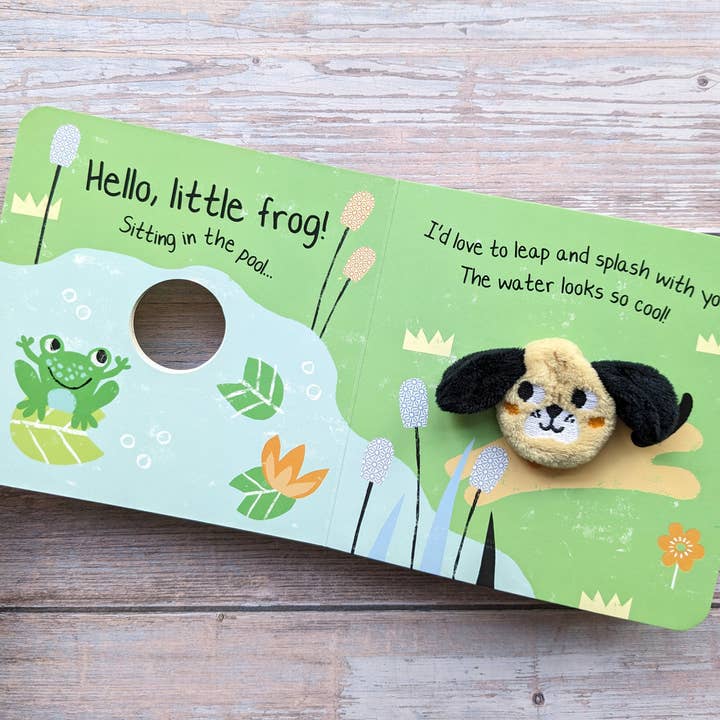 Robert Frederick Ltd - Wholesale Book - Kids - Hello Little Puppy - Children's Finger Puppet Book