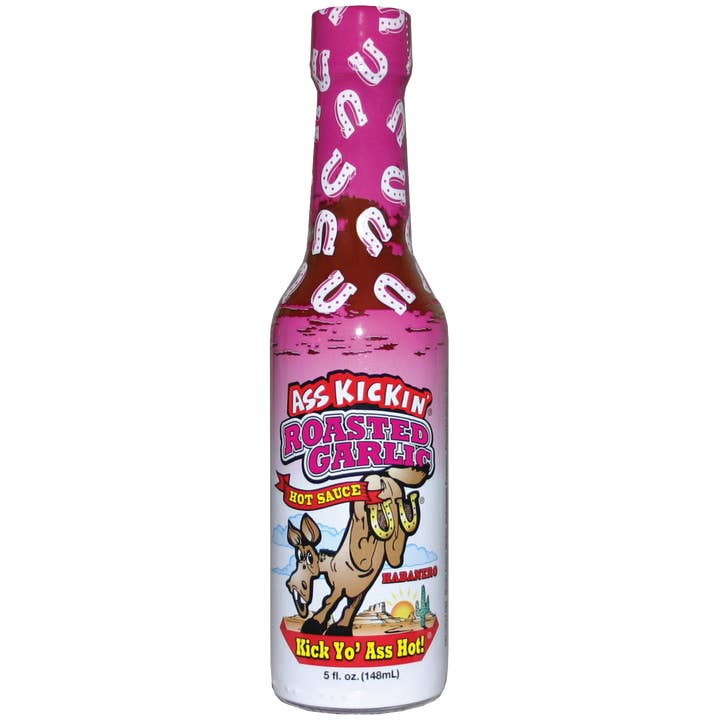Ass Kickin’ Roasted Garlic Hot Sauce for wholesale by Southwest Specialty Food
