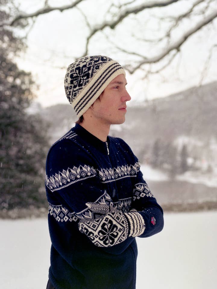 Cardigã de lã de Tønsberg por atacado de Norlender Knitwear AS