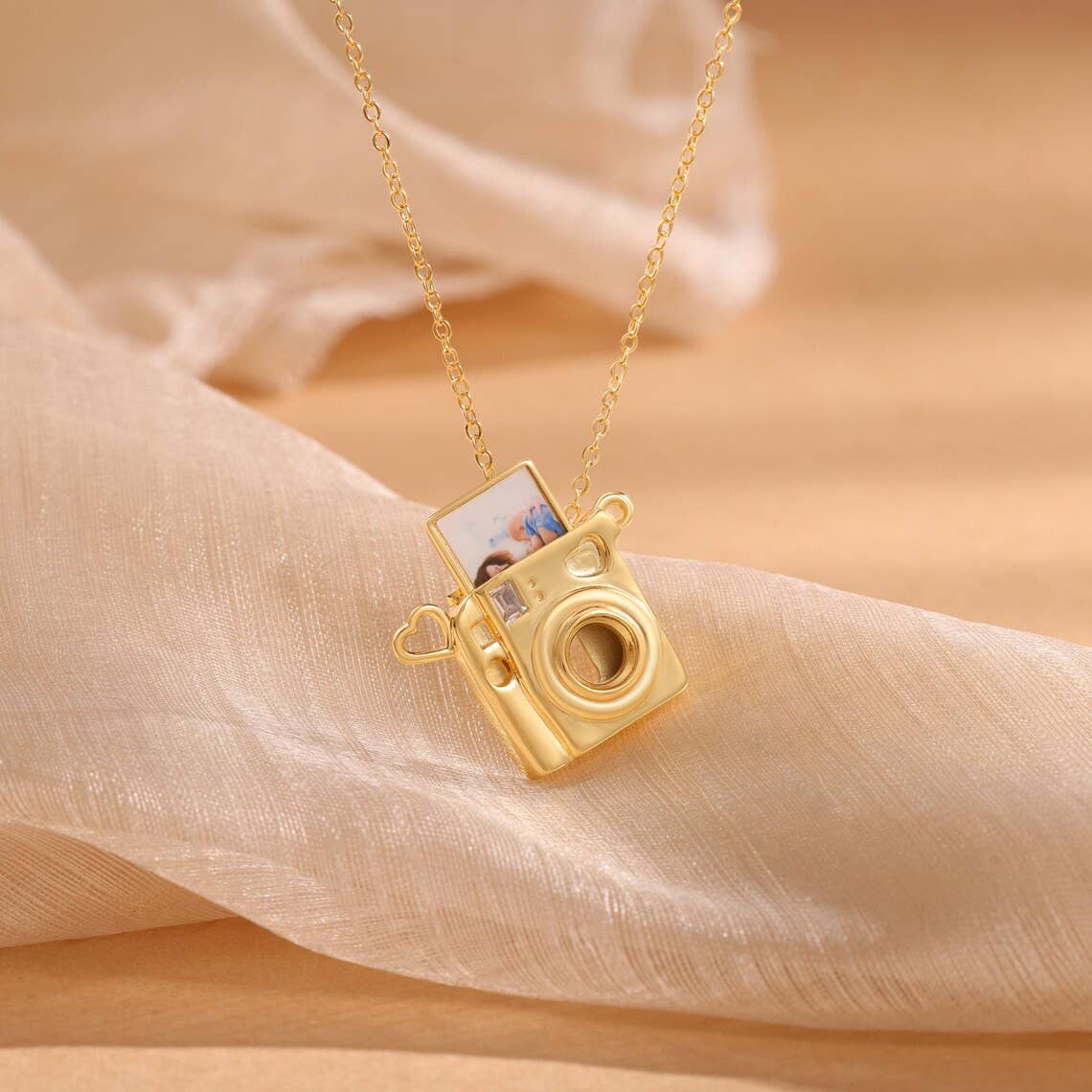 Syrrios Gifts LLC - Wholesale Pendant/Charm Necklace - Camera Necklace with Personalized Photo Photography Pendant 5