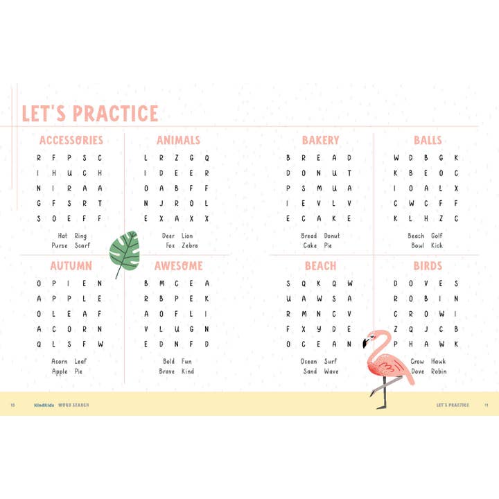 Schiffer Publishing - Wholesale Coloring & Activity Book - Kids & Baby - KindKids Word Search5