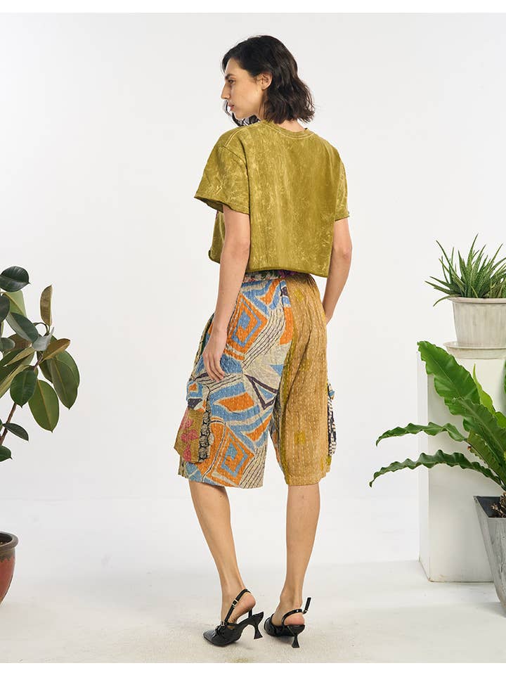 Kathmandu Imports - Wholesale Shorts - Women's - WOMENS CLOTHING-COTTON SHORT (KT-1588)