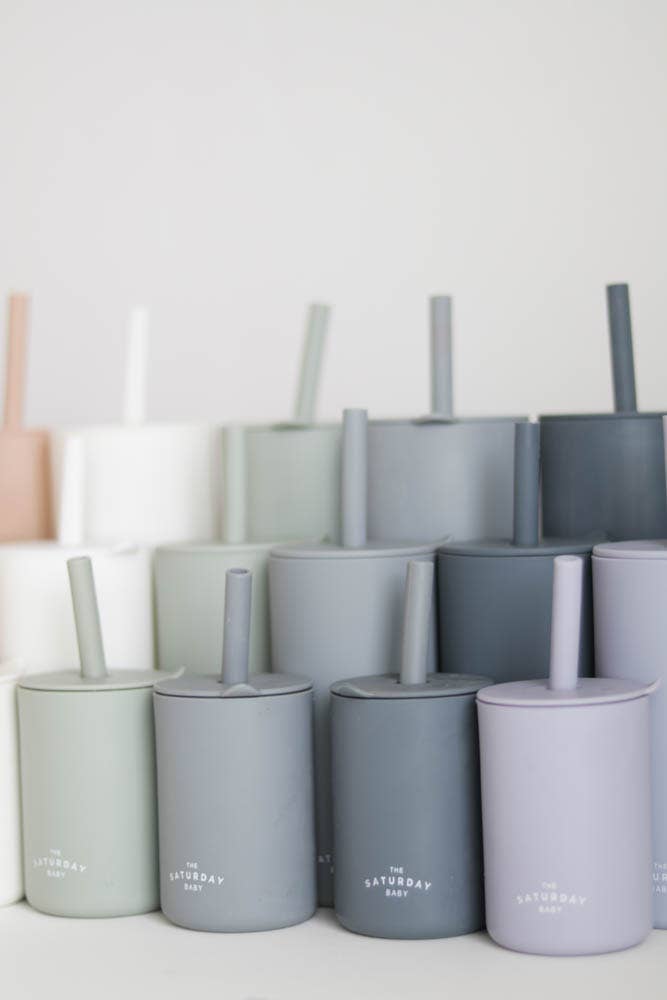 The Saturday Baby - Wholesale Drinking Glass/Cup - Kids & Baby - Kid Silicone Straw Cups52