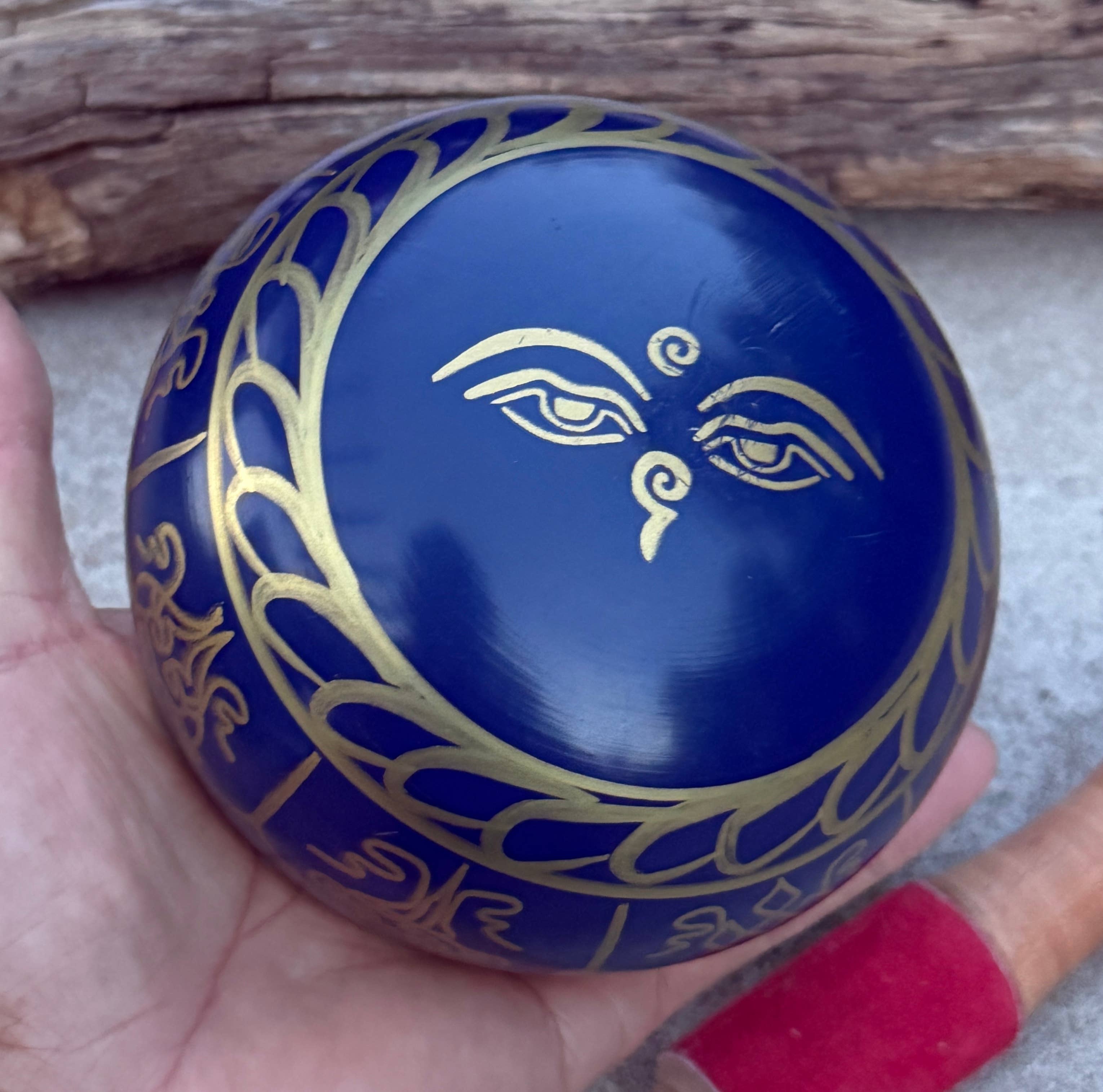 Lungta Imports - Wholesale Meditation Supplies - Singing Bowl Complete Set ~ 8 Lucky Symbols ~ For Meditation19