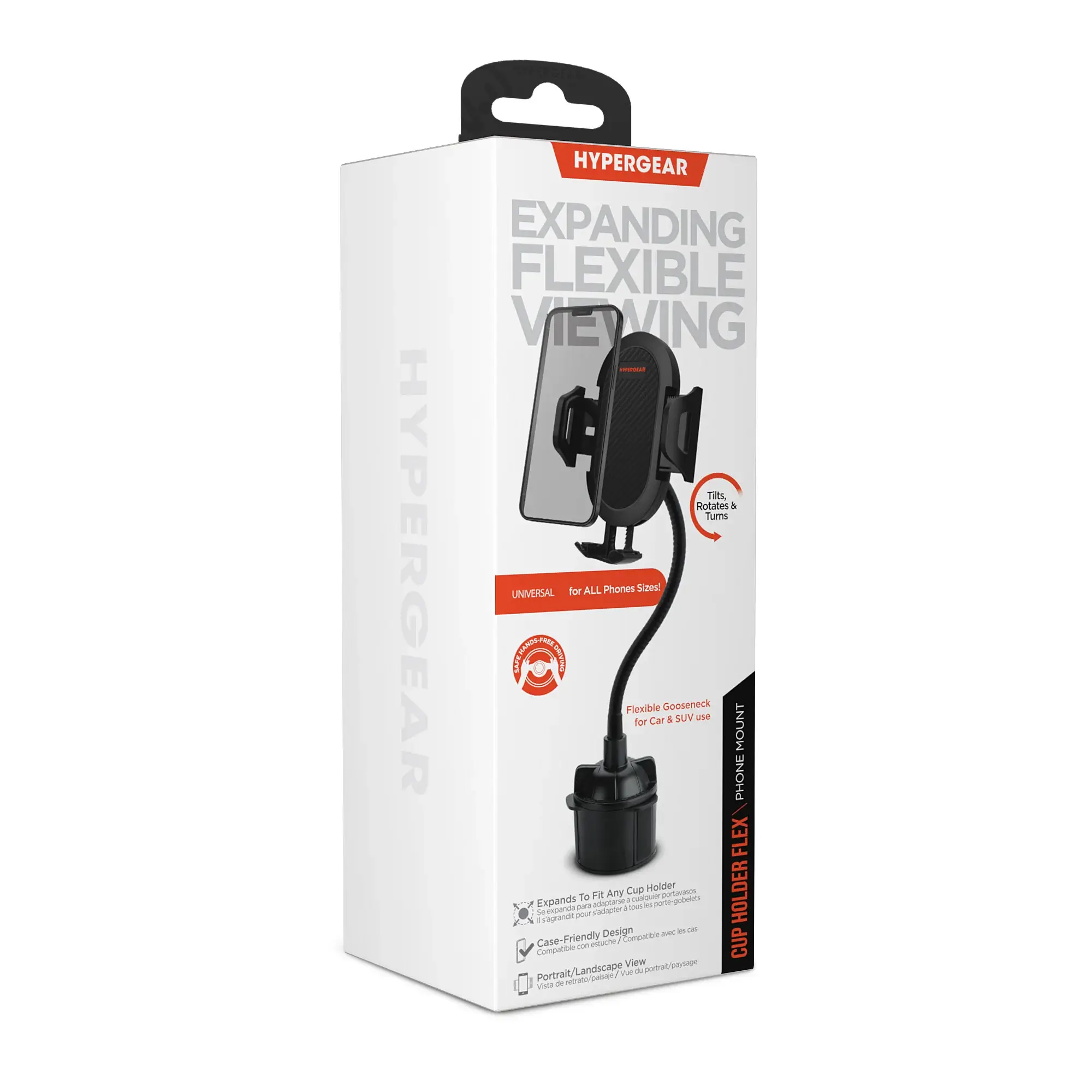 JupiterGear Home – wholesale Charging dock – Hypergear Universal Cup Holder Flex Phone Mount8