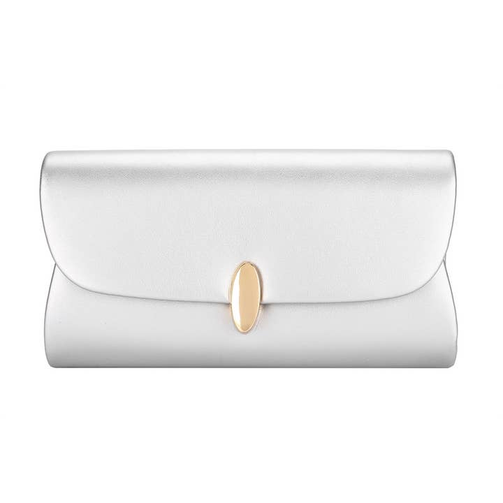 Ladies Faux Leather Clutch Bag Evening Handbag for wholesale by Nima Accessories Inc