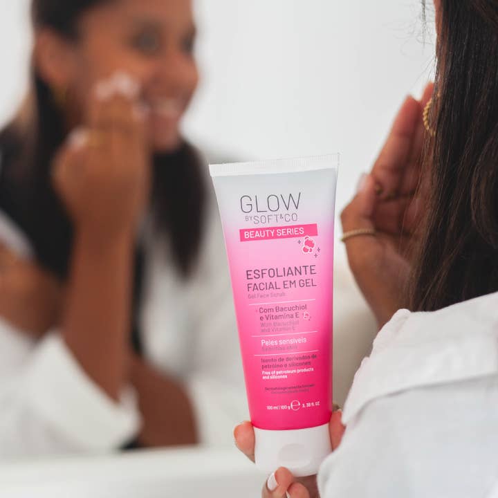 Soft&Co - Wholesale Facial Exfoliant/Scrub - Facial Exfoliator GLOW by Soft&Co 100ml5