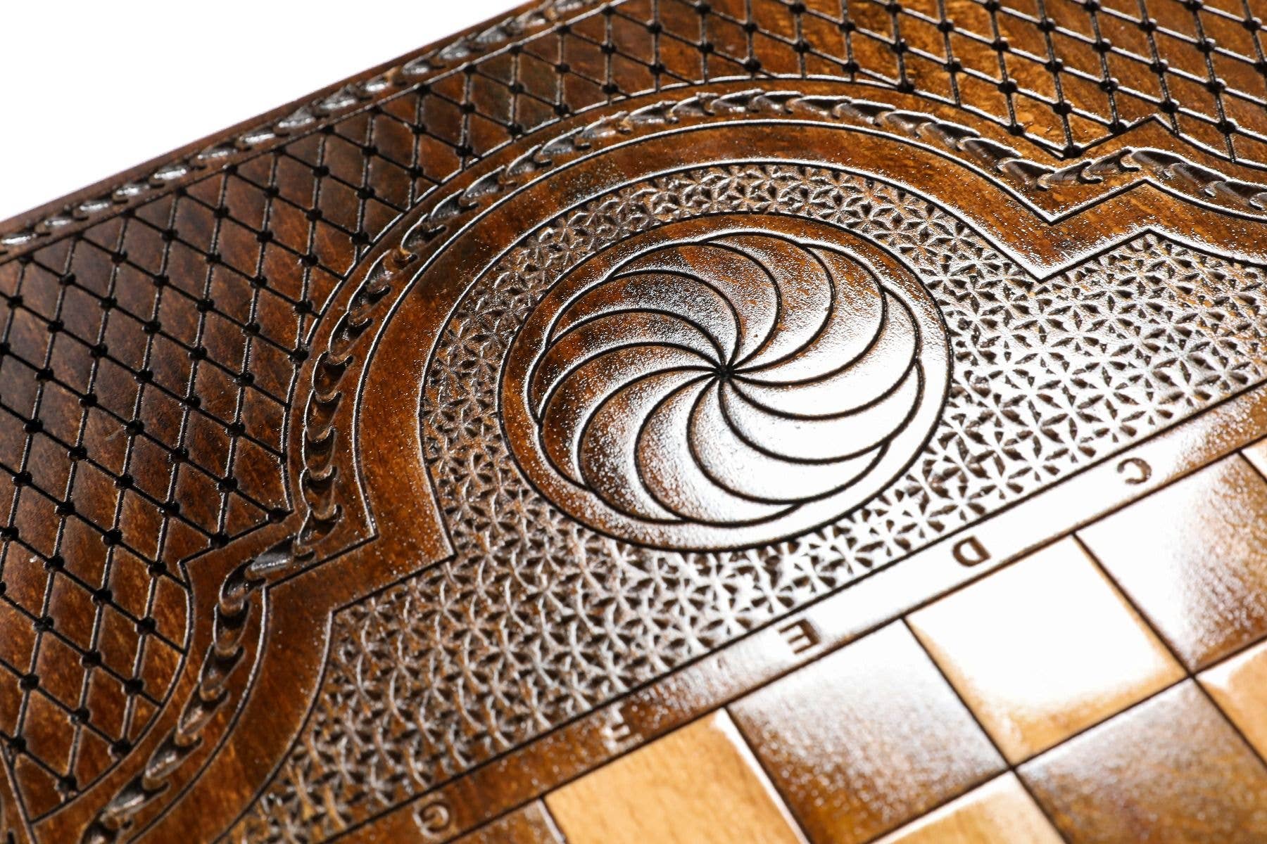 Hrachya Ohanyan - Wholesale Board Game - Hand Made Backgammon Ornamental classic 24"x 12" x 2"13