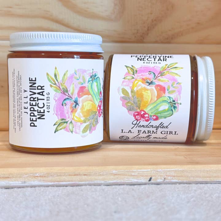 LA FARM GIRL - Wholesale Jam/Jelly - Peppervine Nectar Jelly - 4 oz 1