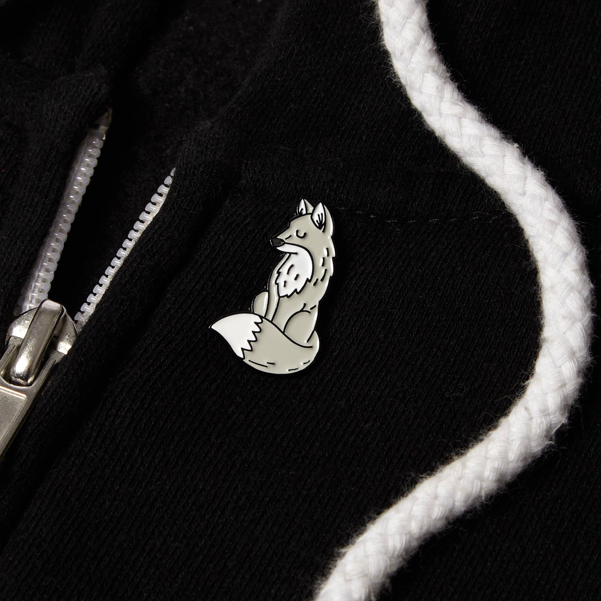 Higglebees - Vente Épinglettes/boutons - Renard Calme - Badge Émaillé5