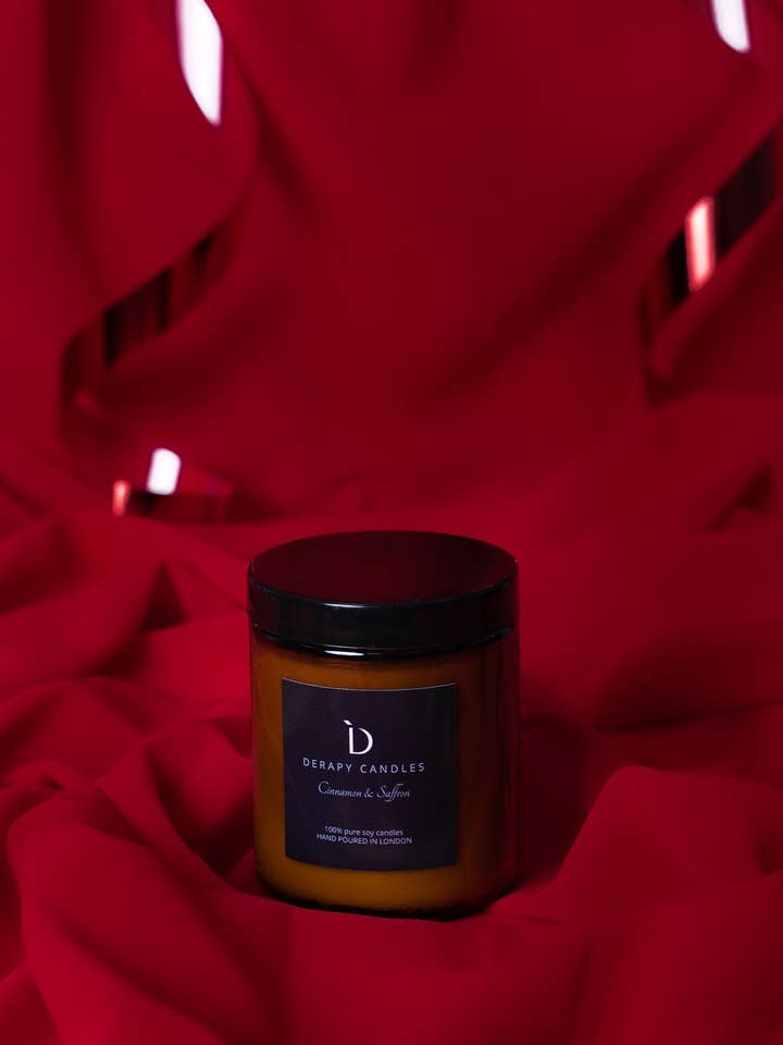 Kanel & Safran Duftlys for engroshandel hos Derapy