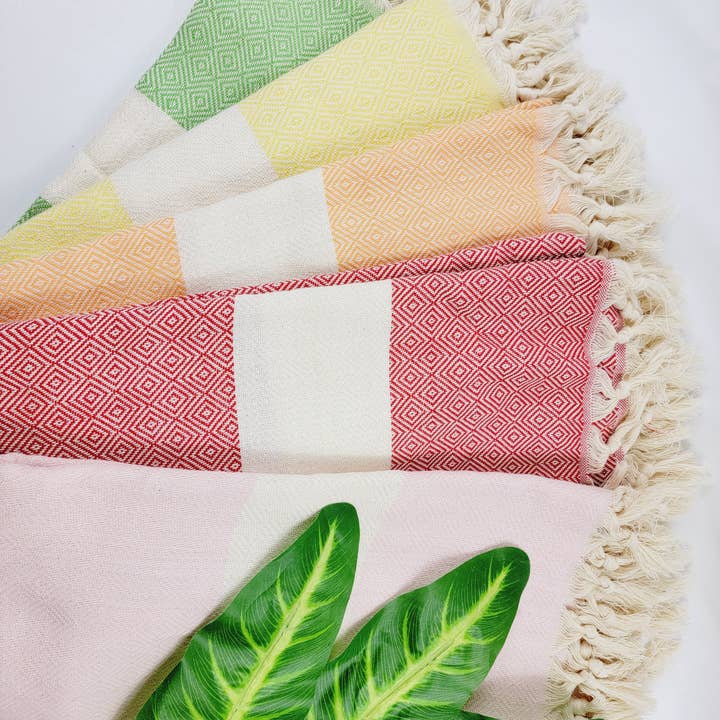 Assorted 25 Beach, Bath Towels Mix Colors Ready To Sell for wholesale by EBRU Home