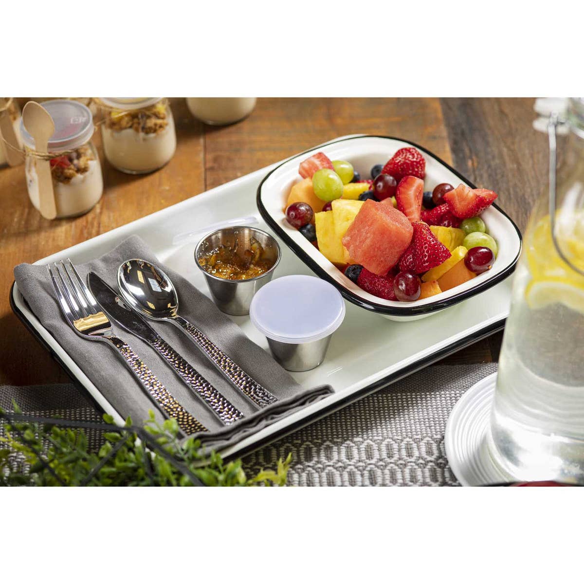 TableCraft Products Company - Wholesale Baking Dish - Enamelware Collection Sheet Pan, 13 x 9.5"2