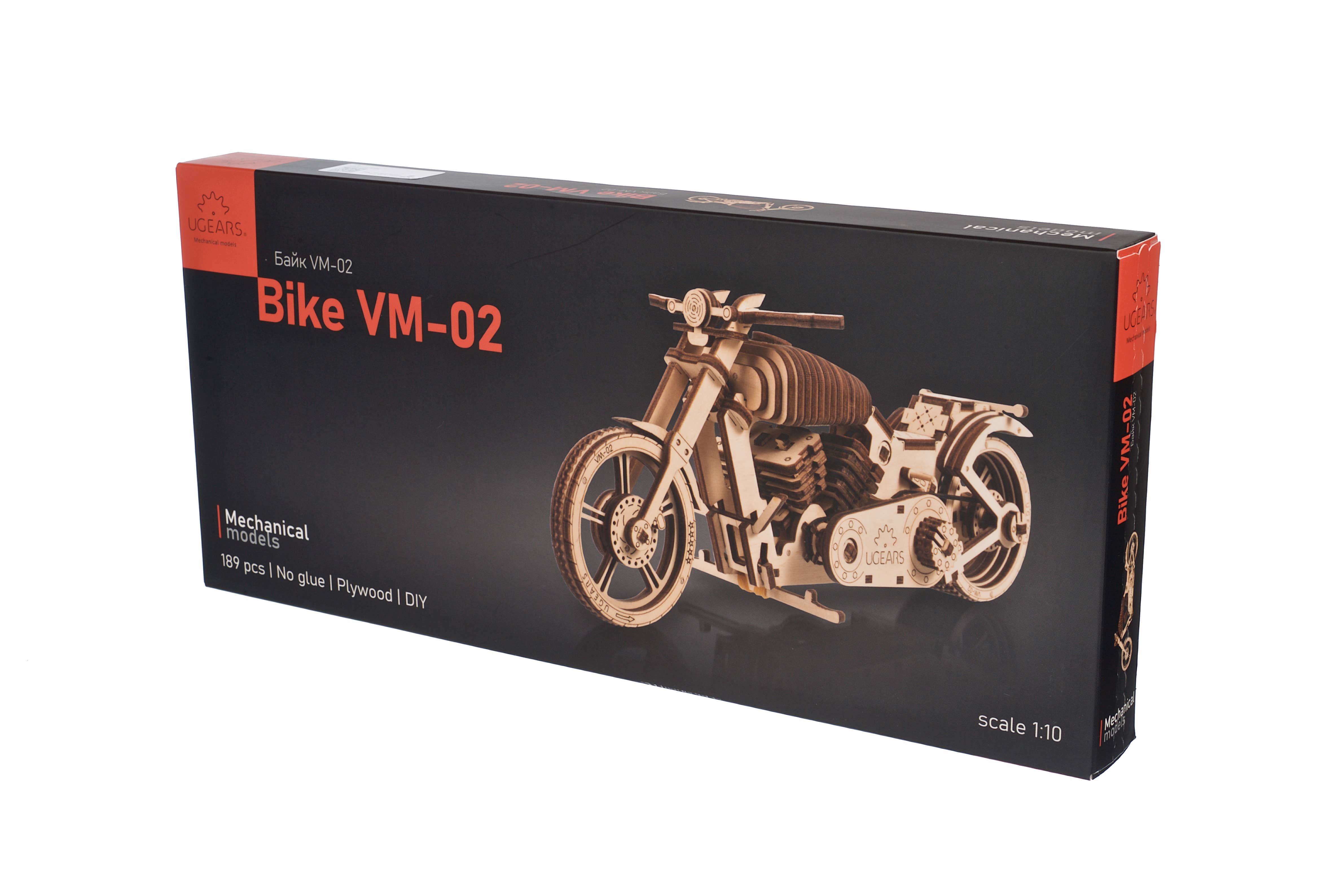 Ukidz LLC - Wholesale DIY Craft Kit - UGears Bike VM-02 -Wooden 3D Puzzles - DIY1