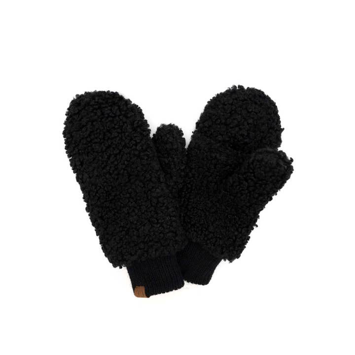 Hana - Wholesale Mittens - Women's - C.C Sherpa Mitten Gloves