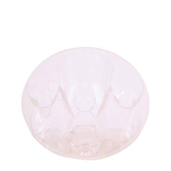 Oasis of Life - Wholesale Plant Pot - Insert with water reservoir for orchid bowl – Irrigation system for orchids – Field bouquet 1x12cm + 2x9cm + 3x WaterWicks – Self-watering for hummingbird orchids – Ø25cm0