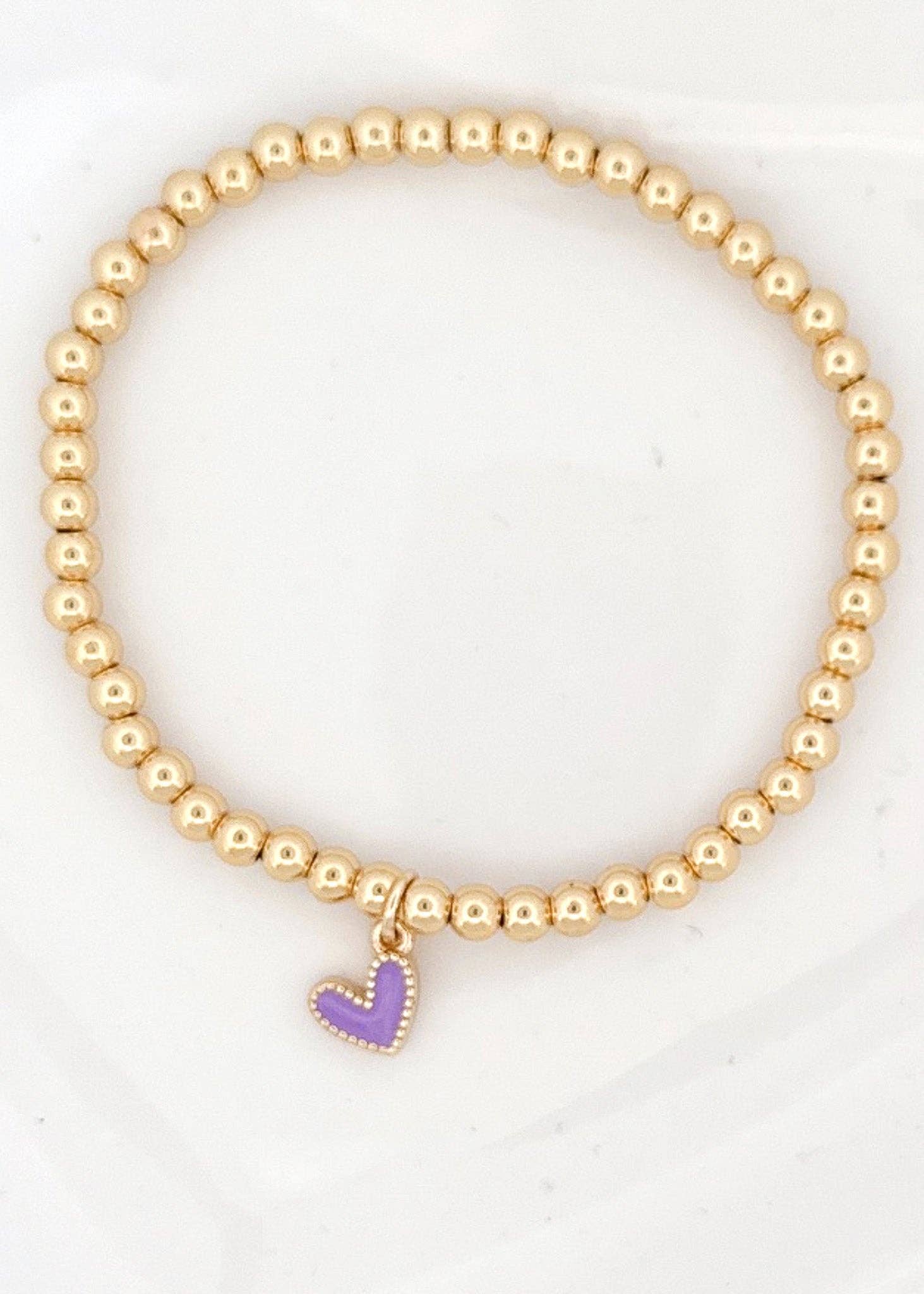 Nette Road Wholesale - Wholesale Charm/Dangle Bracelet - Drops of Hearts1