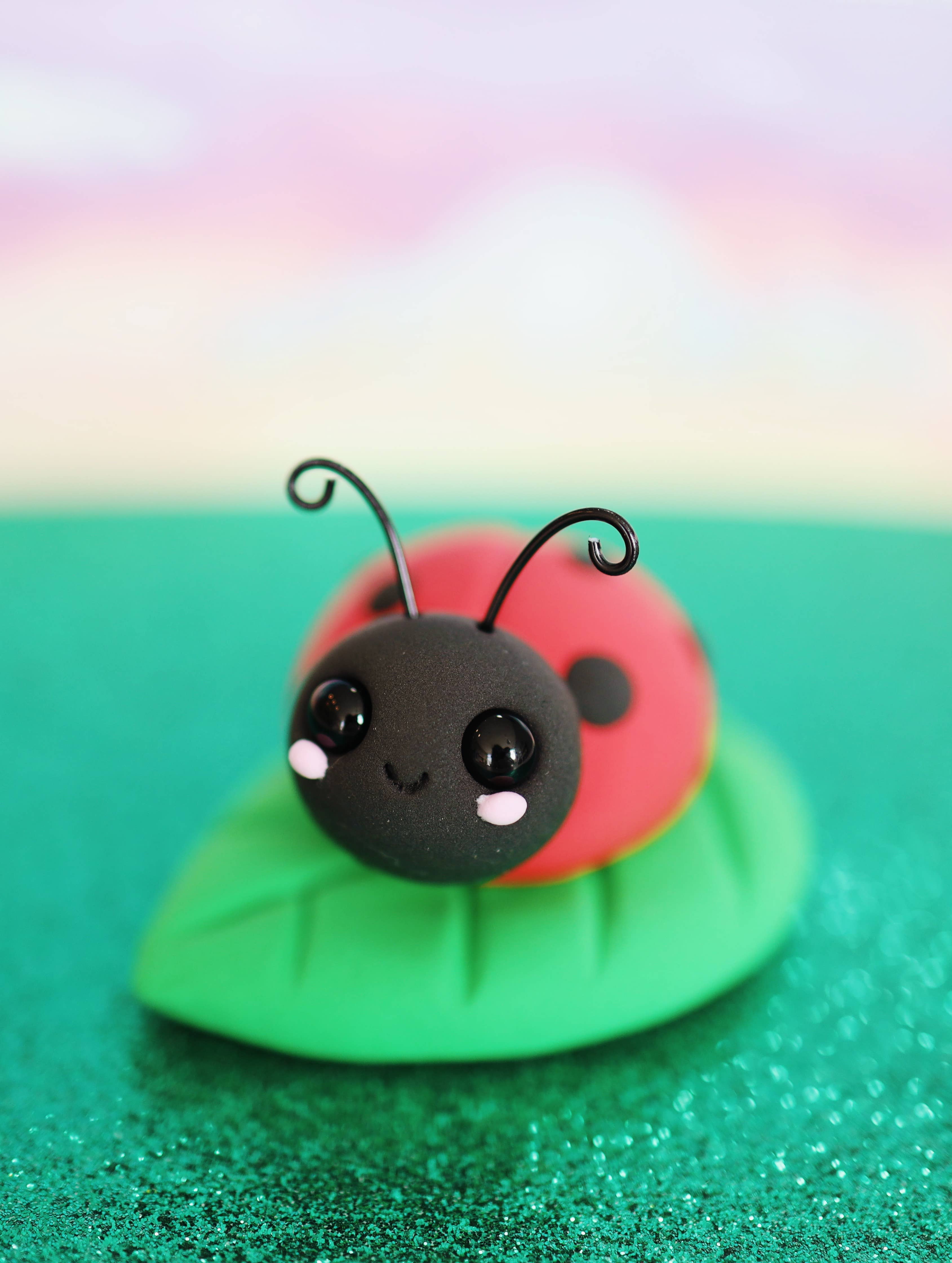 The Make Station | DIY Clay Kits – wholesale DIY craft kit – Child – Lottie the Ladybug DIY Air Dry Clay Kit | Arts & Craft Kit1