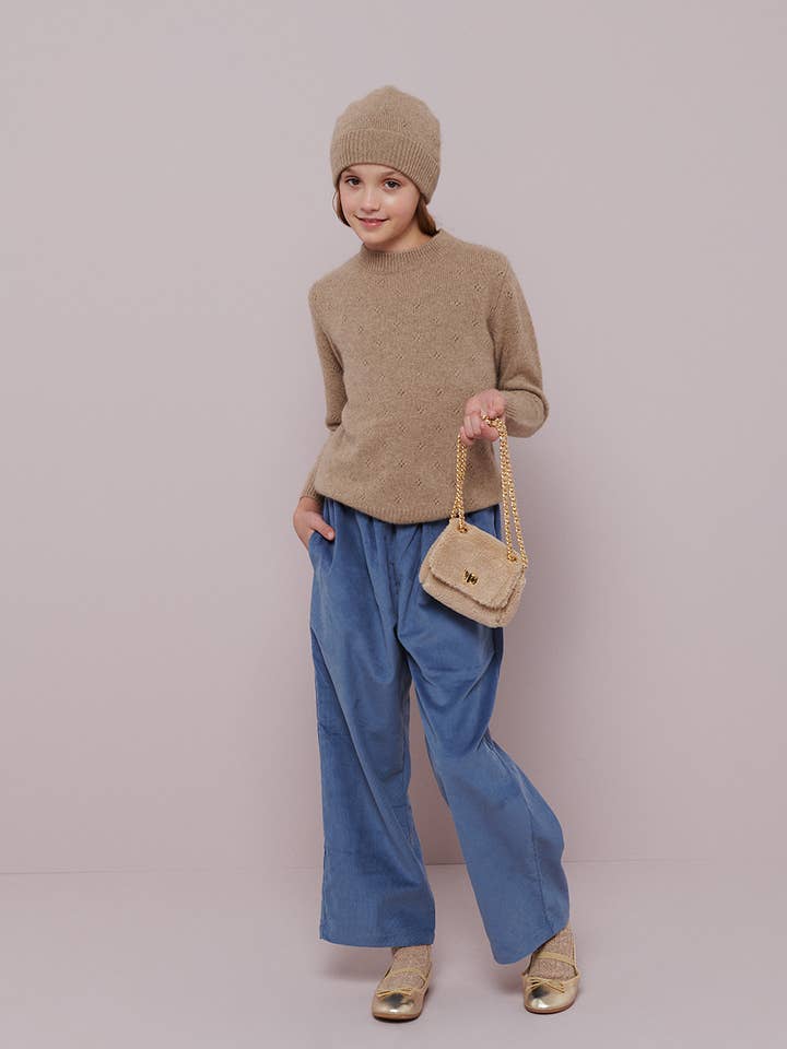 BOLSO PEQUEÑO CON CADENA TEDDY para venta al por mayor de Milledeux