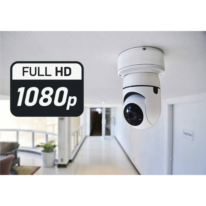 Lifeware Group LLC - Vente Appareil technologique portable - Caméra de sécurité intérieure Wi-Fi Lifeware en forme d’ampoule1