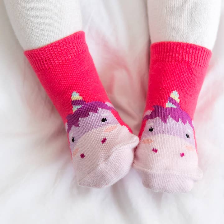Unicorn Zoo Baby Animal Socks-C for wholesale by Vaenait Baby