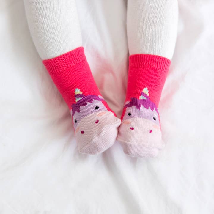 Unicorn Zoo Baby Animal Socks-C for wholesale by Vaenait Baby