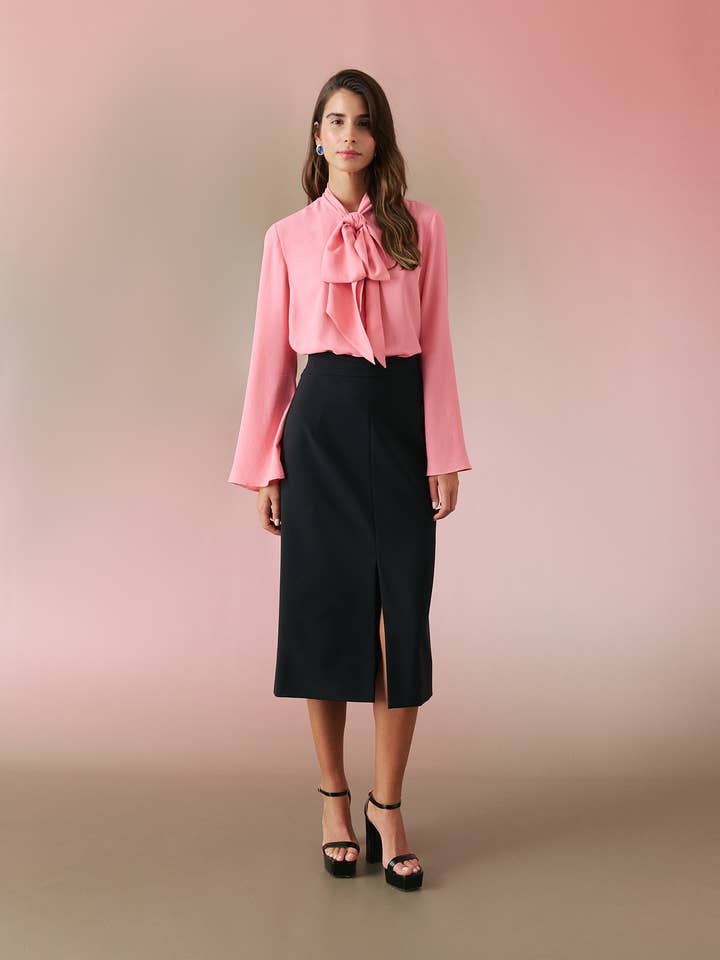 Kjol stickat tyg för wholesale av Roman