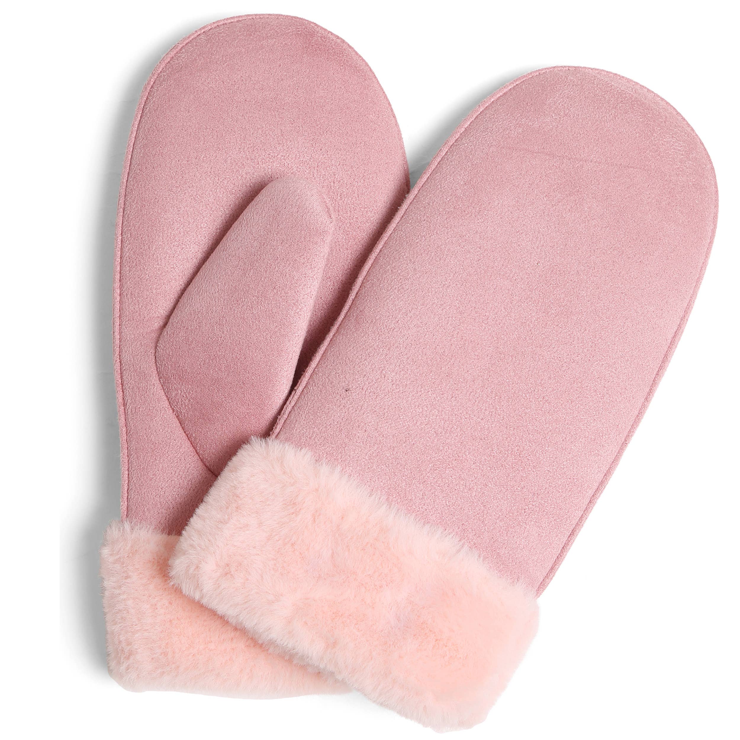 Hana – Luvas - Mulher por atacado – Luvas de Inverno com Punho de Pêlo Sintético de Camurça6