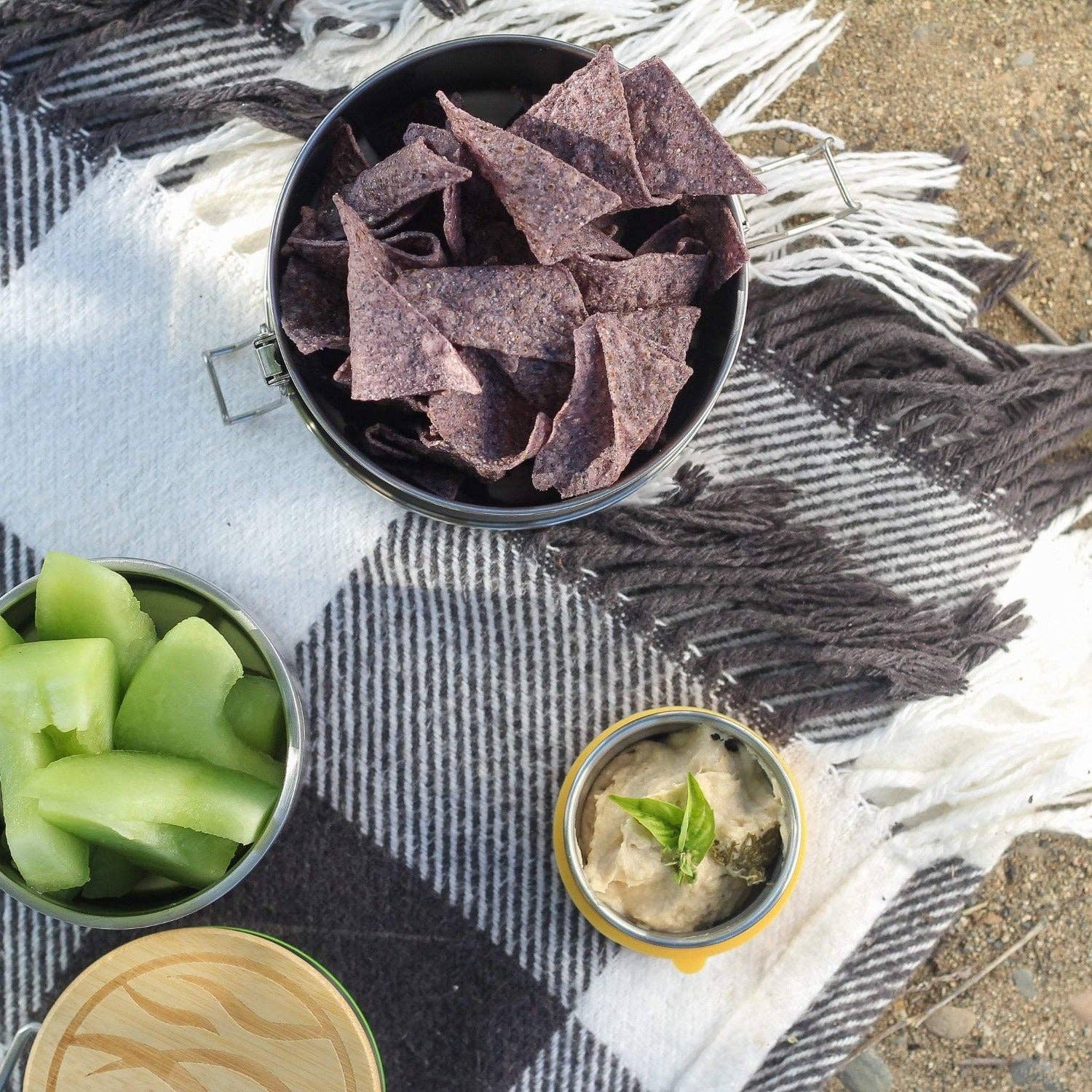 ECOlunchbox - Vente Boîtes de conservation - Boîte Isotherme Blue Water Bento12