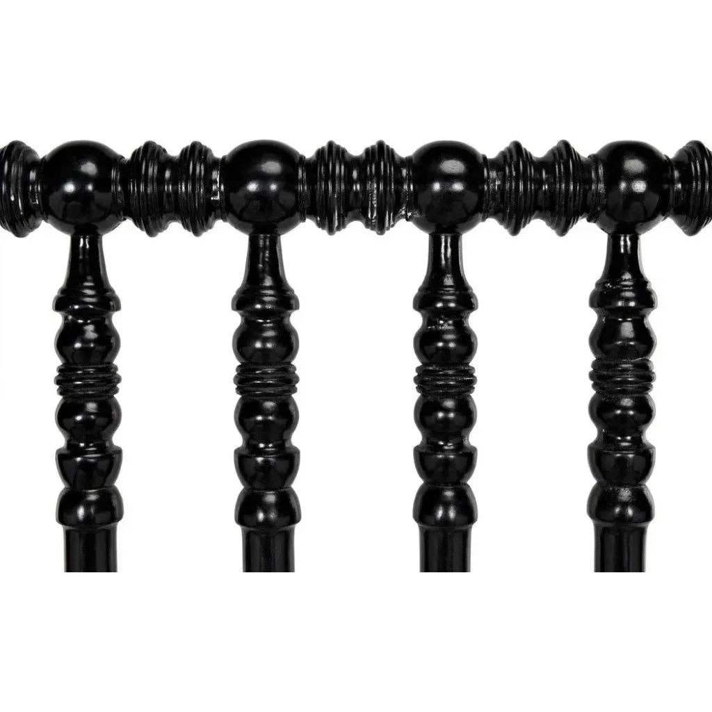 LOOMLAN - Wholesale Bed - Bachelor Black Wooden Bed Frame9