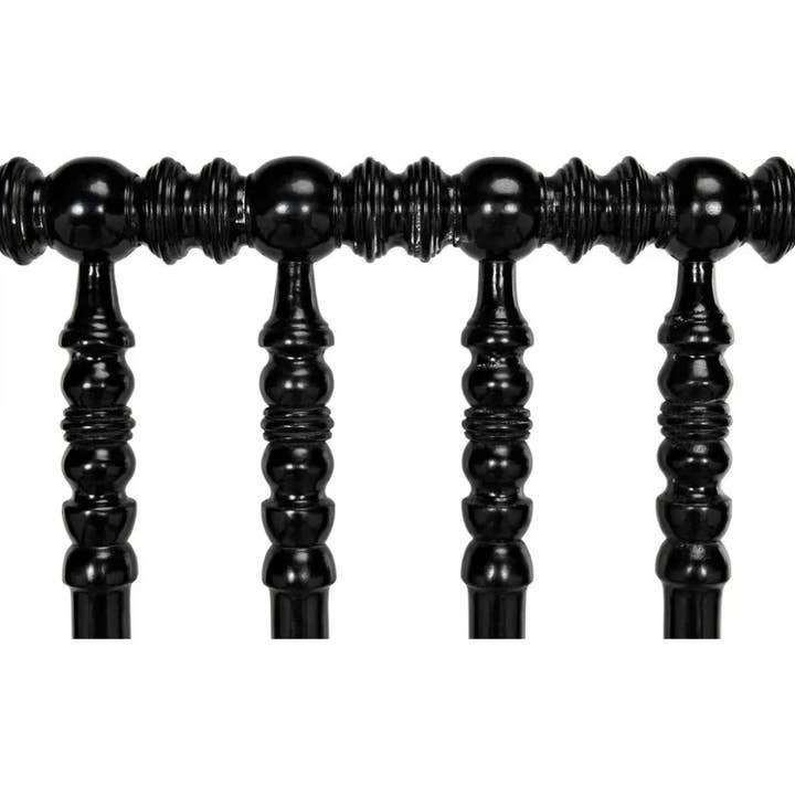 LOOMLAN - Wholesale Bed - Bachelor Black Wooden Bed Frame9