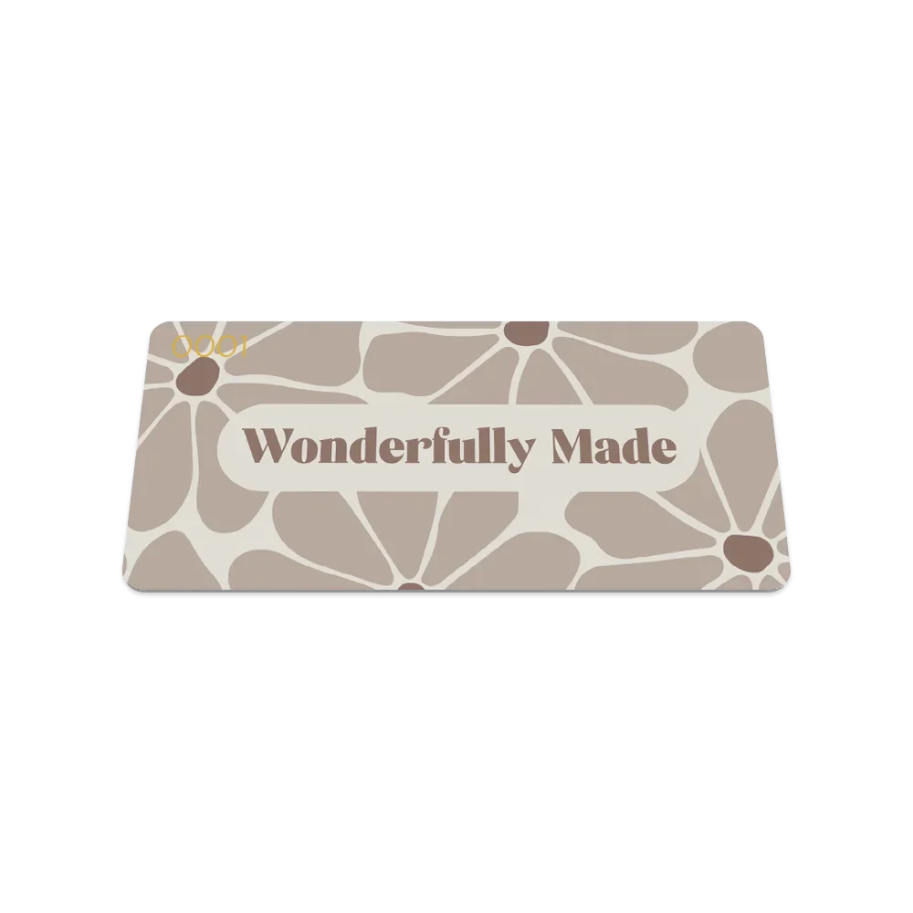 ZOX - Wholesale Woven/Braided Bracelet - Wonderfully Made Bible Verse Bracelet2