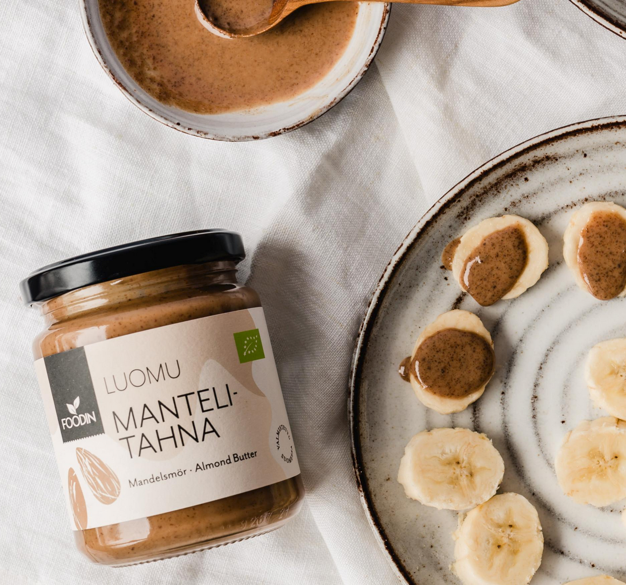 Foodin – wholesale Nut butter – Almond Butter, Organic 250g3