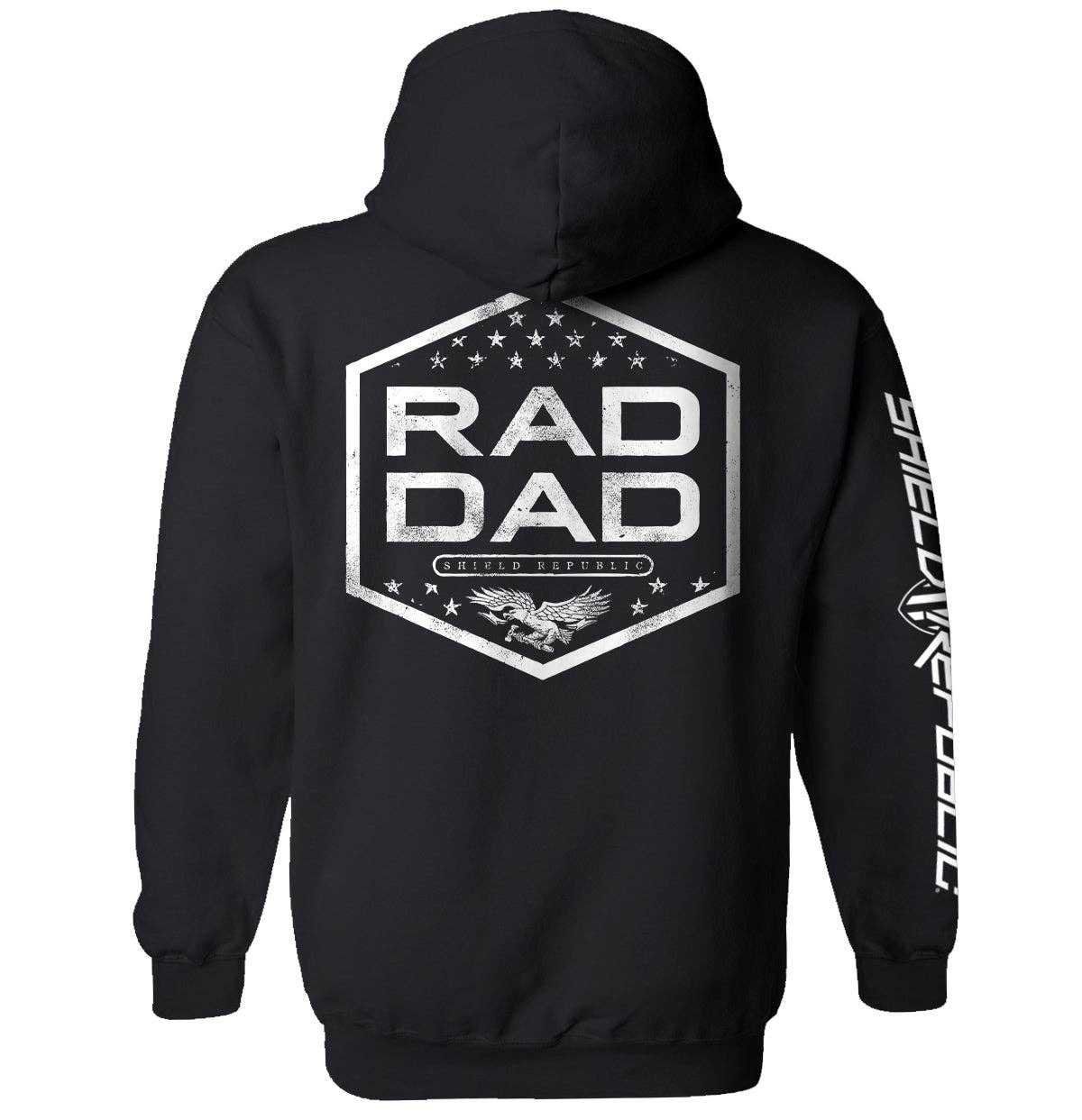 Shield Republic - Wholesale Hoodie - Men's - Rad Dad (Eagle and Stars)0