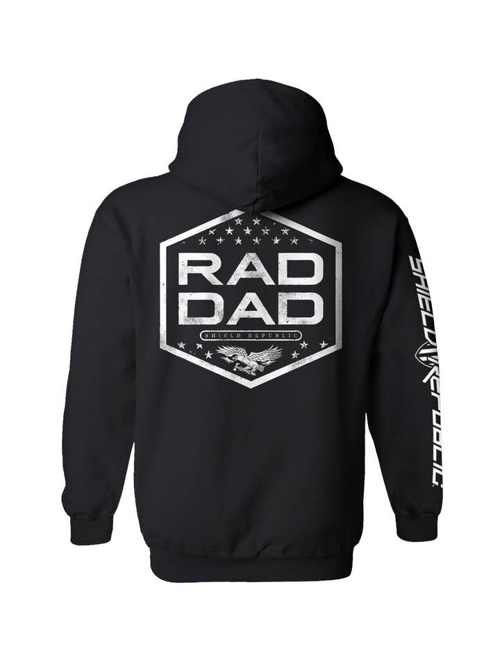 Shield Republic - Wholesale Hoodie - Men's - Rad Dad (Eagle and Stars)