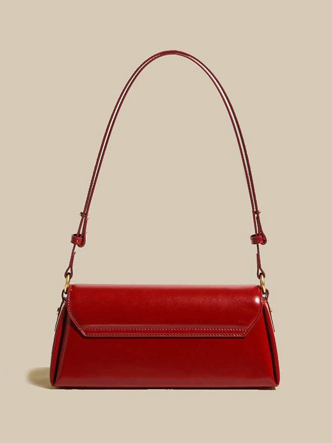 Sook Stainable – Engroshandel Skuldertaske – til kvinder – Ægte læder kuvert baguette taske4