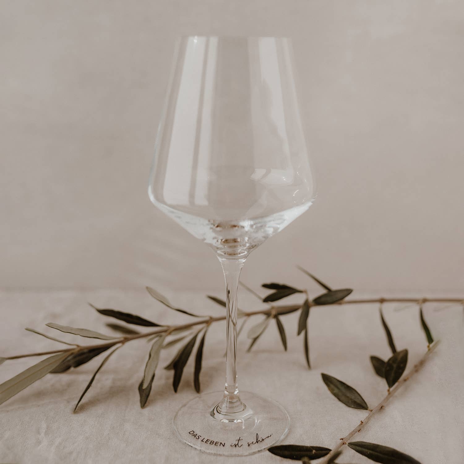 Eulenschnitt - Wholesale Wine Glass - Wine glass 490ml Life is beautiful (VE = 4 pieces)3