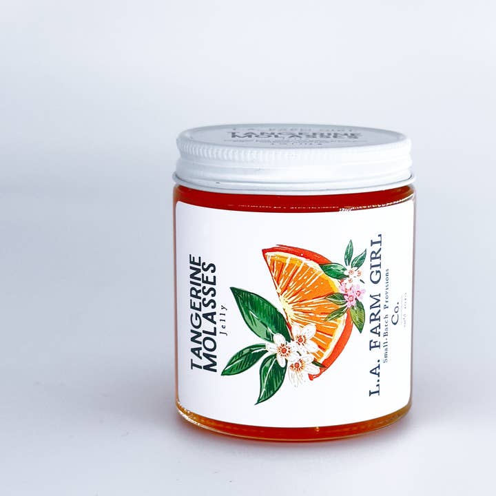 Tangerine Molasses Jelly - 4 oz for wholesale by LA FARM GIRL