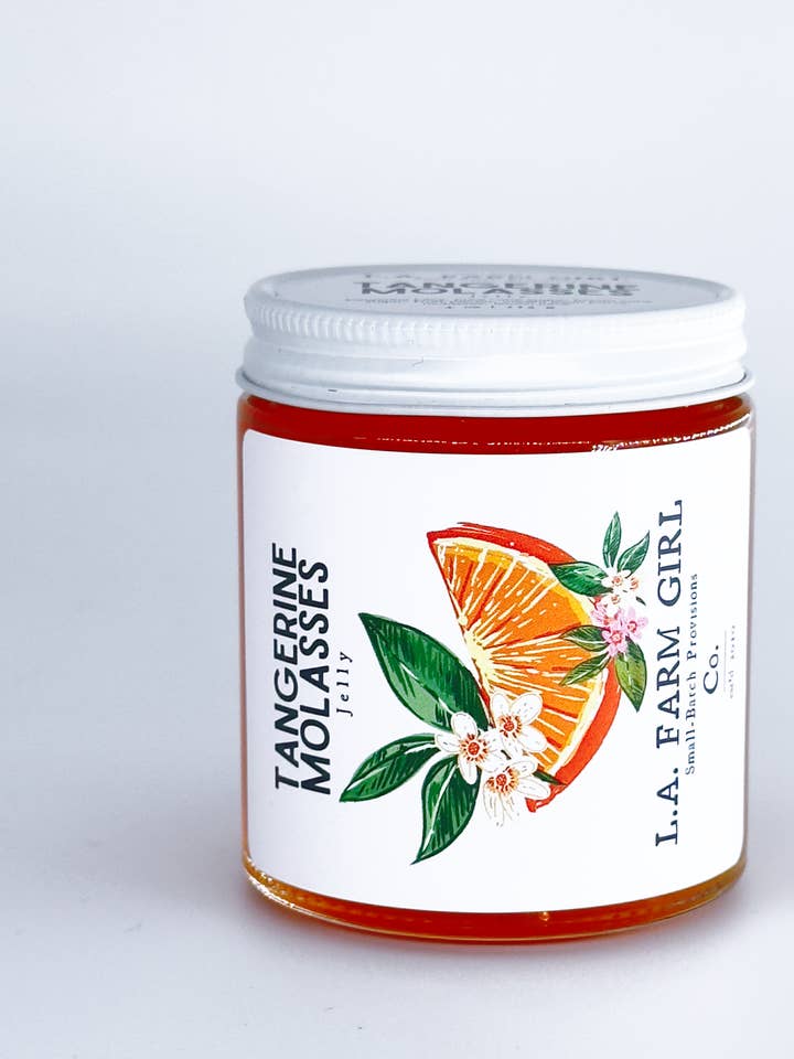 Tangerine Molasses Jelly - 4 oz for wholesale by LA FARM GIRL