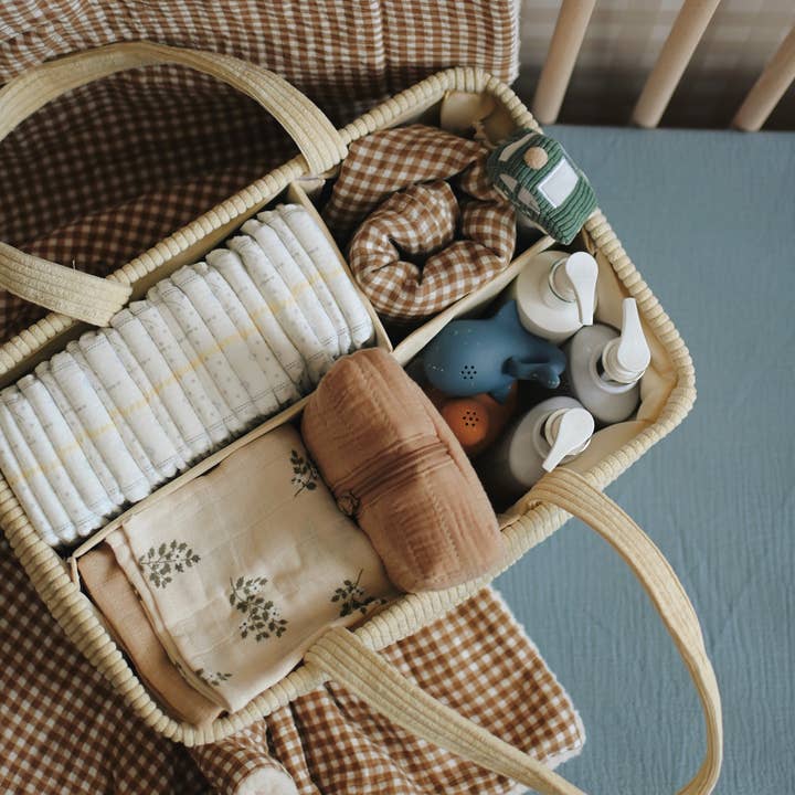 Minika - Wholesale Nappy caddy – Baby - Diaper caddy - Cream4