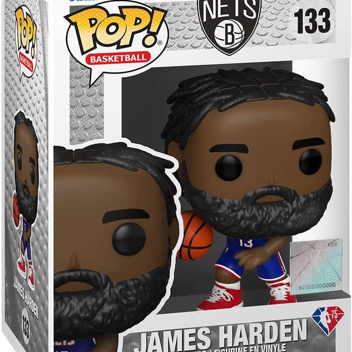 Fundom - Venta al por mayor Figura de juguete - Niños - Funko Pop! NBA: Nets - Figura de vinilo coleccionable de James Harden1