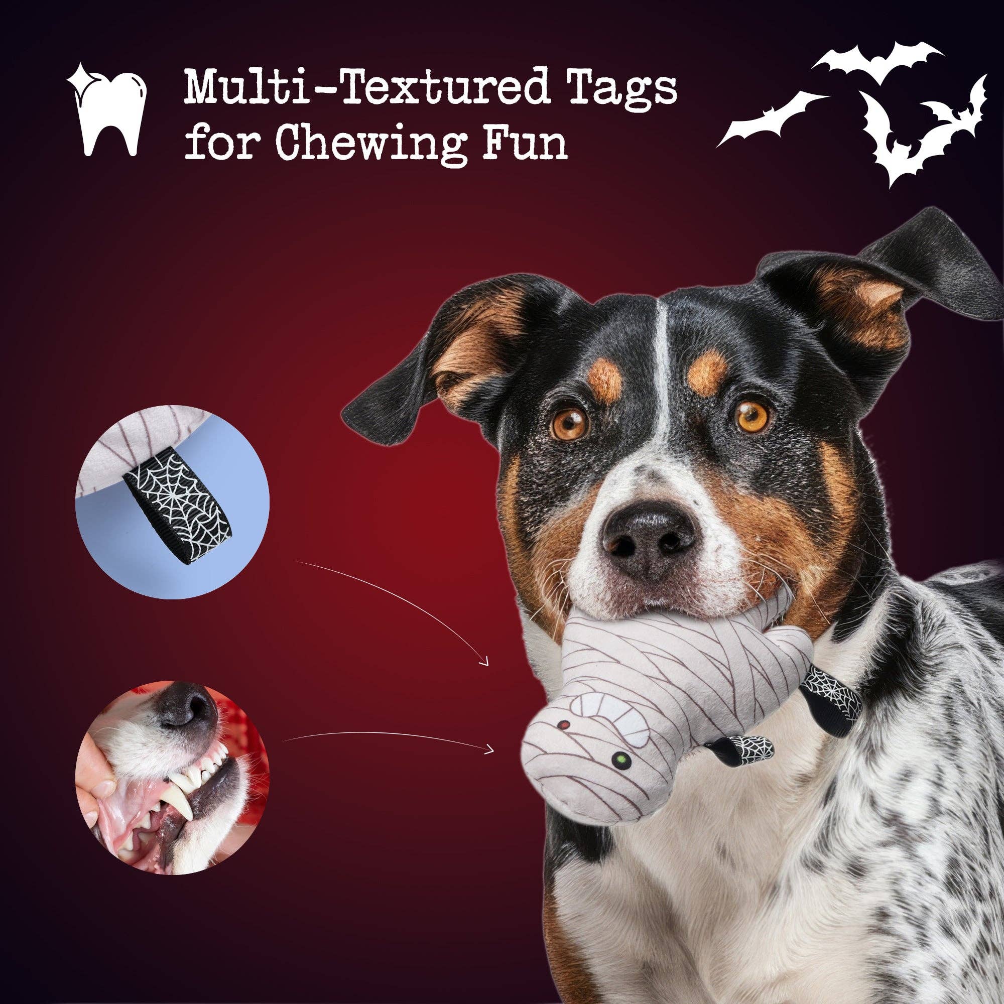 Nocciola – Großhandel Plüschtier – Hund – 10 STK Halloween-Hundespielzeug-Sparpaket1