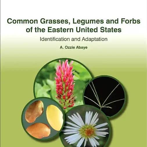 Books by splitShops - Wholesale Nature & Outdoors - Common Grasses, Legumes and Forbs of the Eastern United States: Identification and Adaptation - Paperback0