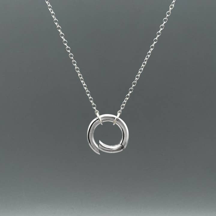 Something Silver - Wholesale Halskettinghanger - Ronde Hanger Kettinghouder3