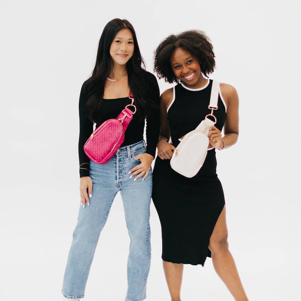 Pretty Simple - Wholesale Crossbody Bag - Women's - Waverly Woven Sling Bag Wholesale12