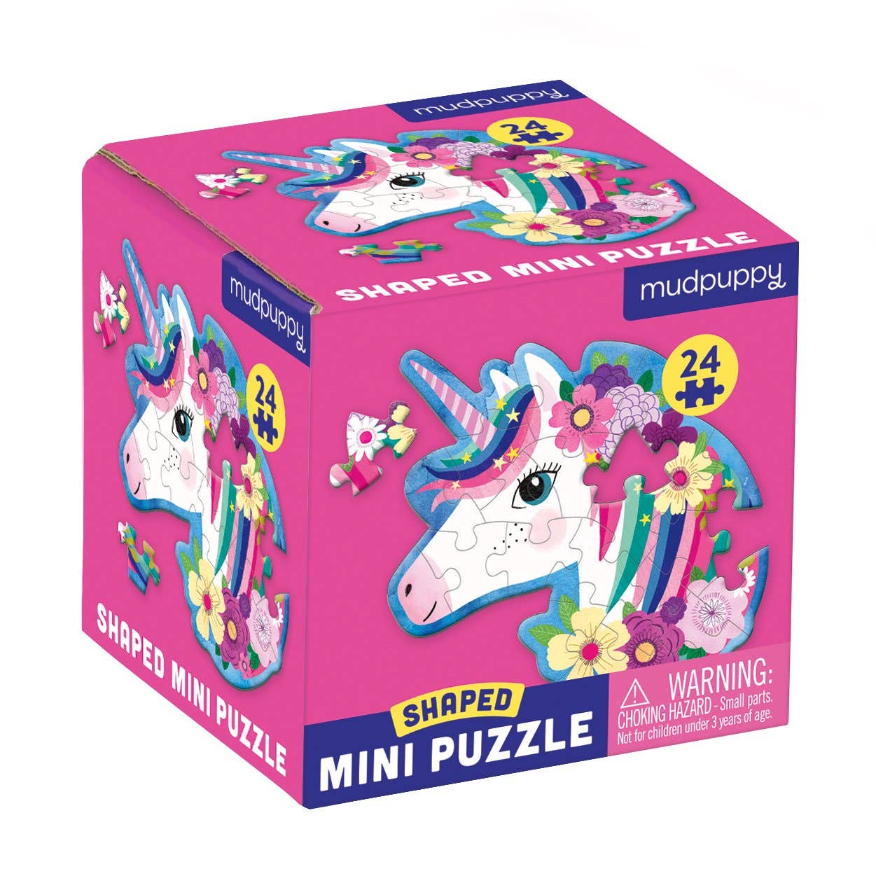 Chronicle Books - Wholesale Puzzle - Kids - Unicorn 24 Piece Shaped Mini Puzzle0