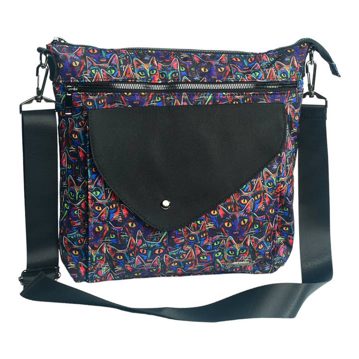 Sipsey Wilder - Wholesale Crossbody Bag - Women's - Cool Cats Sidetrack Crossbody Bag