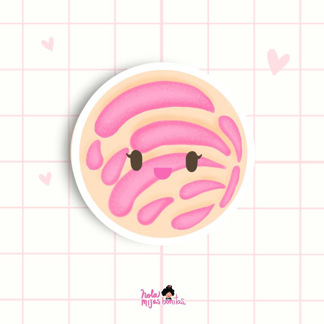 Hola Mijas Bonitas - Wholesale Sticker - I love Pan Dulce Sticker Pack2
