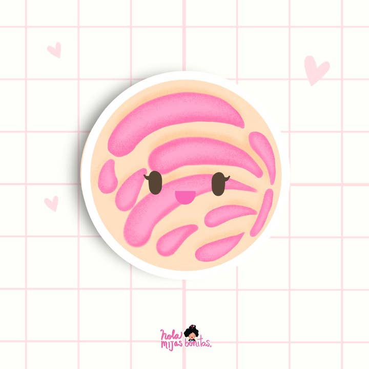 Hola Mijas Bonitas - Wholesale Sticker - I love Pan Dulce Sticker Pack2