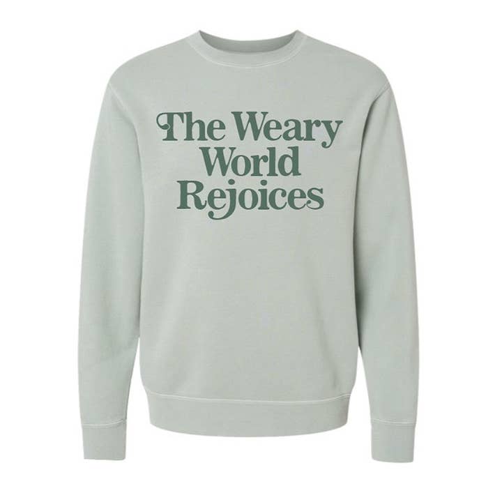 Weary World Sweatshirt for wholesale by The Chester Drawer